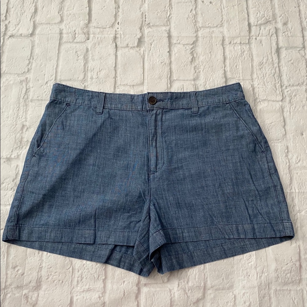 Chambray shorts